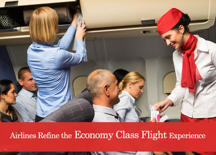 economy class flight experience